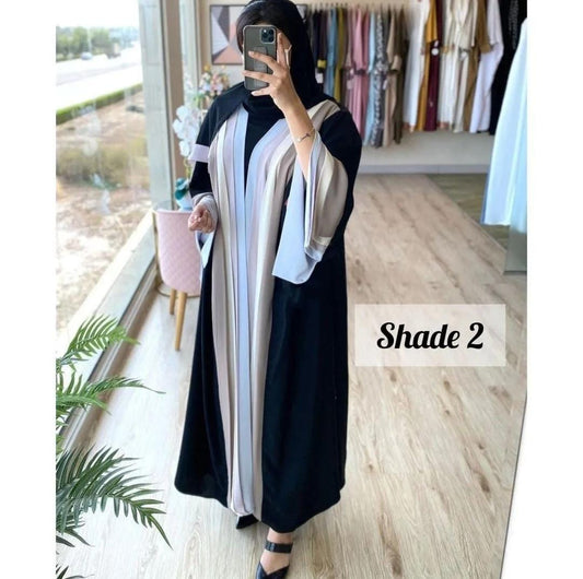 Latest Dubai Abaya Imported Sleeves Abaya (Imported) (Korean Nida)