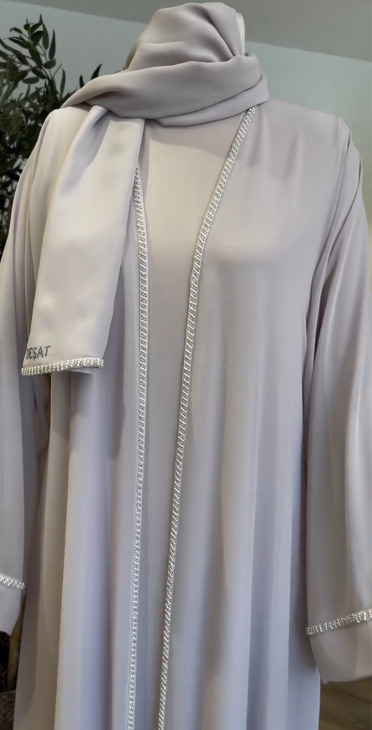 Amanah Dubai Abaya Sober Wear Abaya Korean Prada Fabric (Imported)