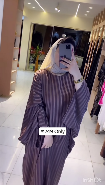 Al Haya Abaya Zoom Pro Kaftan Abaya (Imported)