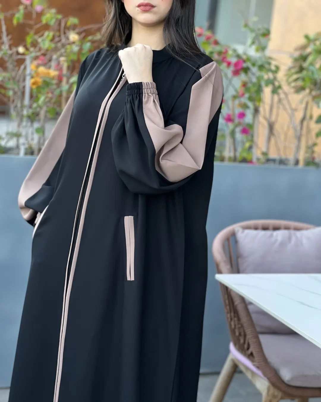 Korean abaya on sale